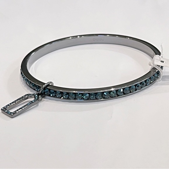 NWT Coach Pave Bangle (Black/Navy) - Picture 2 of 10